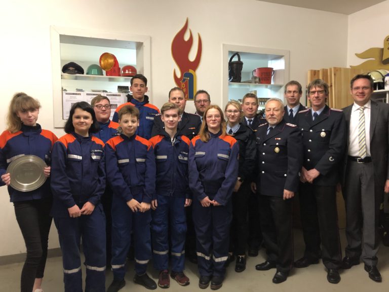 Jugendfeuerwehr Stedorf aktiv in der Ortsgemeinschaft