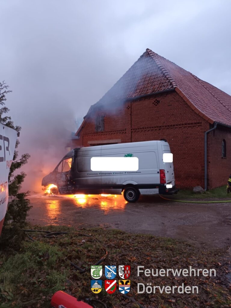 Brennt Transporter