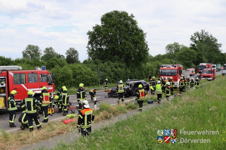 Schwerer Verkehrsunfall