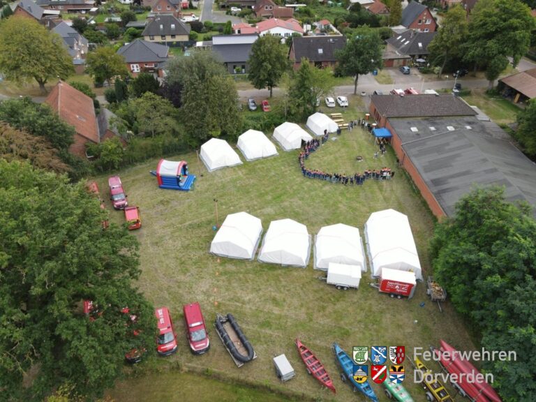 Jugendfeuerwehr Stedorf richtete diesjähriges Partnerwehren-Jugendcamp aus!