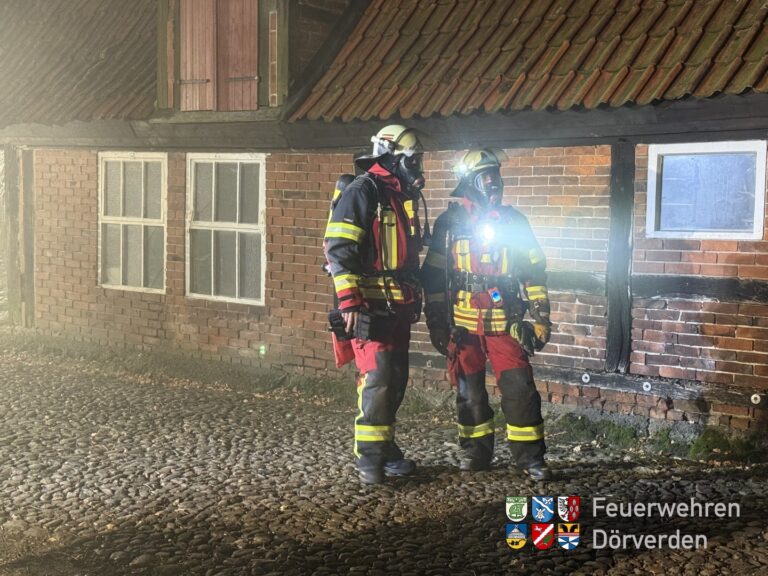 Einsatzübung – Brand und drei vermisste Personen nach Handwerkerarbeiten