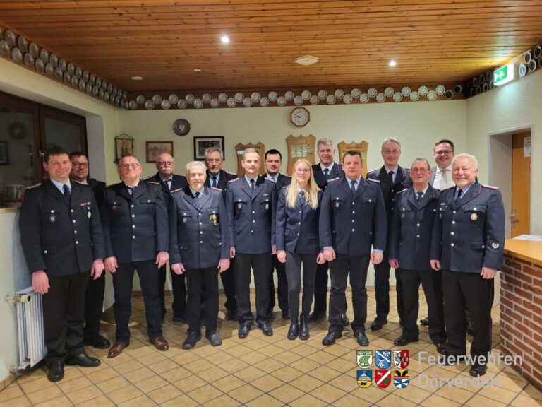 Jahreshauptversammlung der Feuerwehr Hülsen