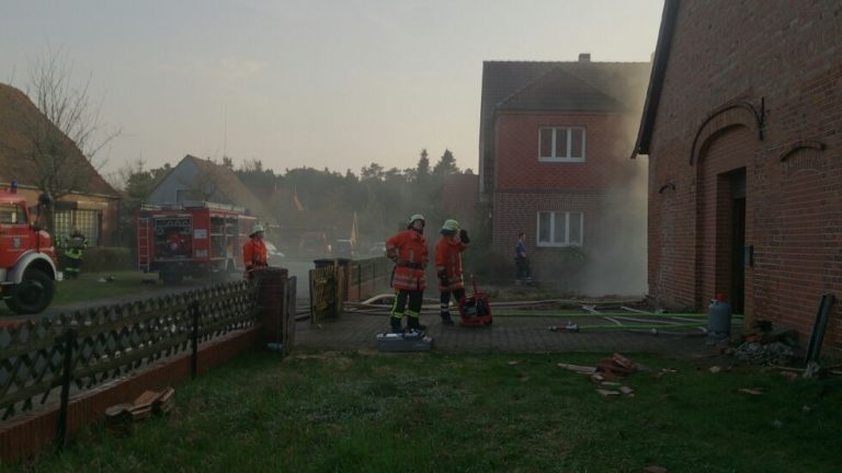 Einsatzübung – Wohnhausbrand