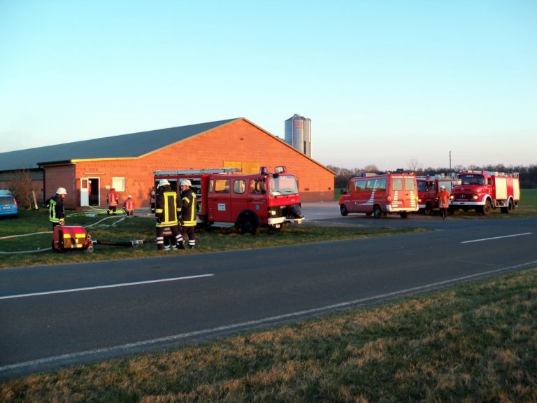 Einsatzübung – Gebäudebrand